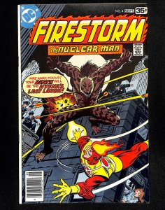 Firestorm the Nuclear Man #4 1st Hyena!