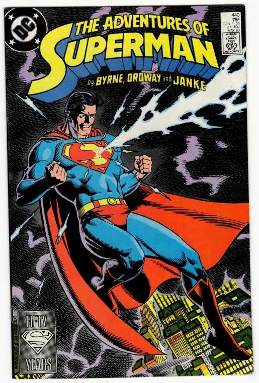 ADVENTURES OF SUPERMAN #440 (VF+)