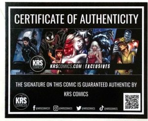 G.I. JOE #290 WILL JACK EXCLUSIVE BARONESS VIRGIN VARIANTSIGNED W/COA NM.