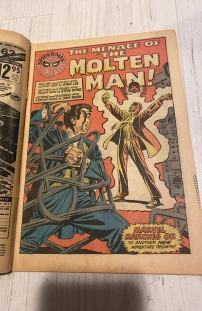 AMAZING SPIDER-MAN #28 MOLTEN MAN 1ST APPEARANCE & ORIGIN *1965*