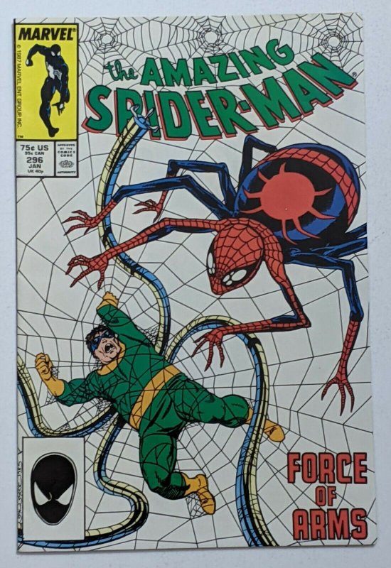 Amazing Spider-Man #296 (Jan 1988, Marvel) FN 6.0 Doctor Octopus app John Byrne 