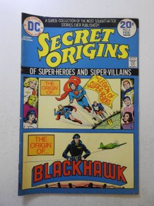 Secret Origins #6 (1974) VG+ Condition 1 in tear bc