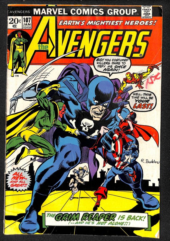 The Avengers #107 (1973)