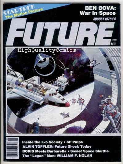 FUTURE #4, Sci-Fi Magazine, Barbarella, 1978, NM-, Star Trek,