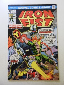 Iron Fist #3 (1976) VF condition MVS intact