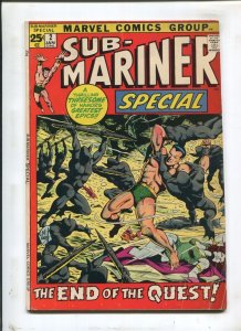 Sub-Mariner: Special #2 - The End of the Quest! (VG/F 5.0) 1972