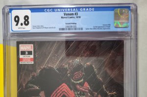Venom #3 2nd Print CGC 9.8 2018 Marvel Comics 1st Full Appearance of Knull