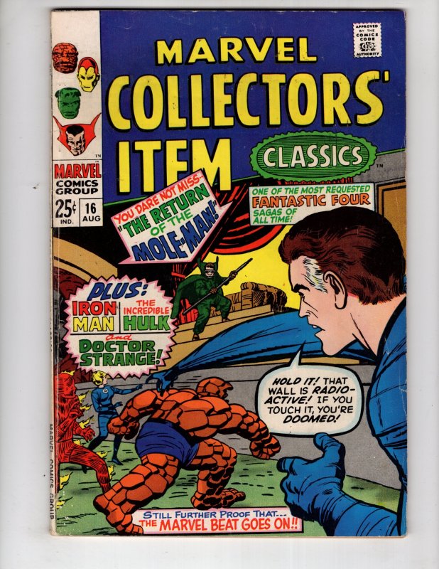 Marvel Collectors' Item Classics #16 (1968)   / ID#130