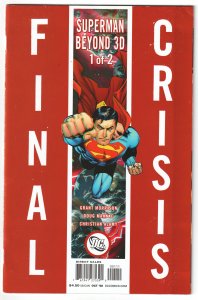 Final Crisis: Superman Beyond #1,  2 (2008) COMPLETE SET includes 3-D glasses