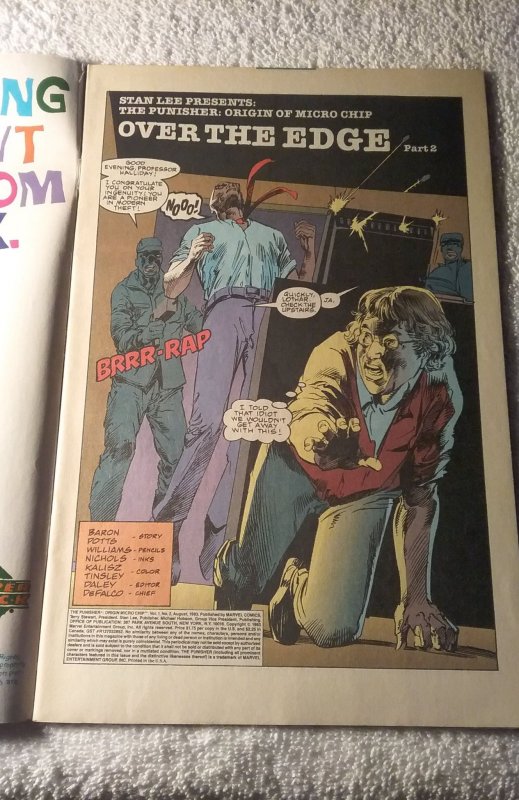 Punisher: Origin of Microchip #2 (1993)