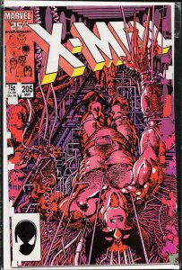 The Uncanny X-Men #205 (1986) X-Men