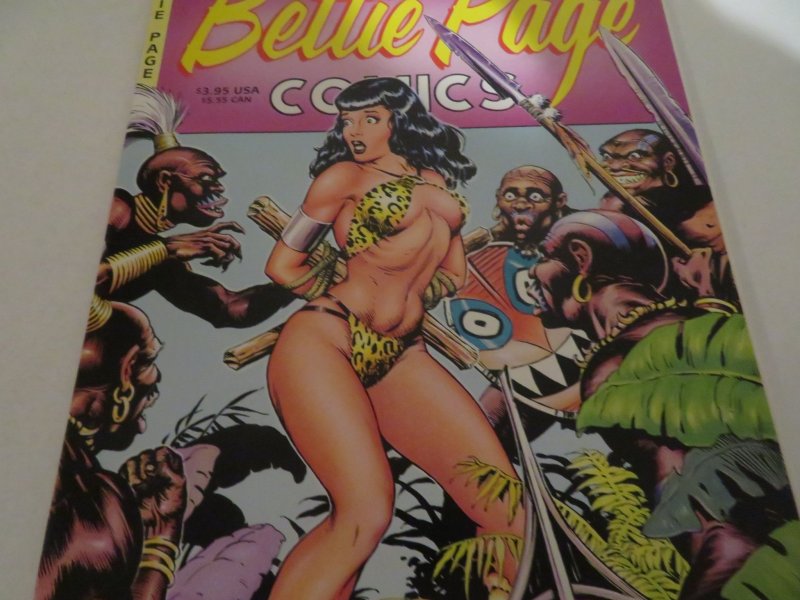 Bettie Page Comic 1996 Dave Steven's w/Poster Dark Horse Comic Book Grad...