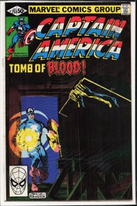 Captain America #253 (1981) Captain America [Key Issue]