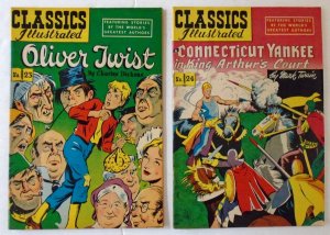 *Classics Illustrated #'s 20, and 22-25 (5 Books!) Guide Pricing listed at $122!