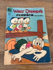 Walt Disney's Comics & Stories # 203 GD Dell Silver Age Comic Book 8 J369