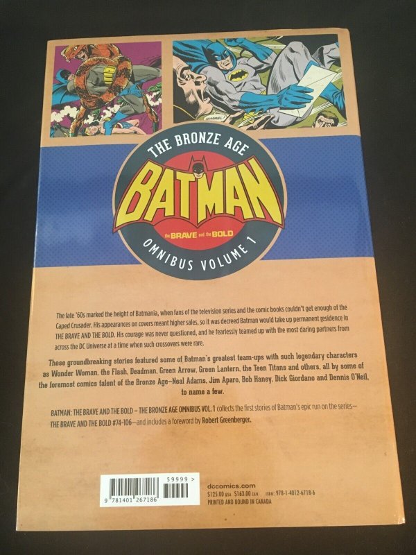 BATMAN: THE BRAVE AND THE BOLD - THE BRONZE AGE OMNIBUS Vol. 1 Hardcover