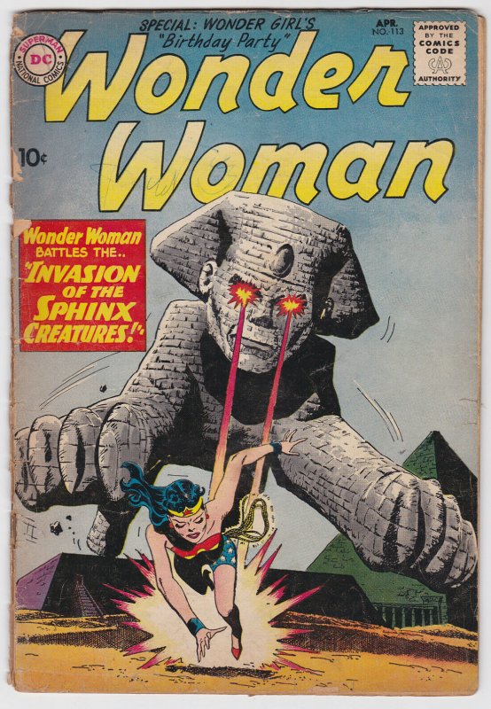 Wonder Woman #113 (Apr 1960) 1.0 FR DC