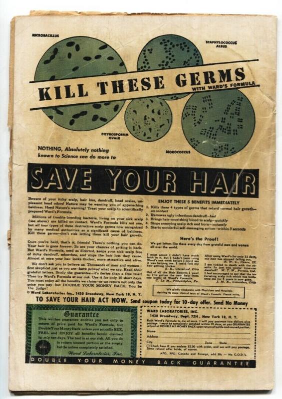 Fantastic #8 1952 First issue-Pre-Code Horror--Skull cover