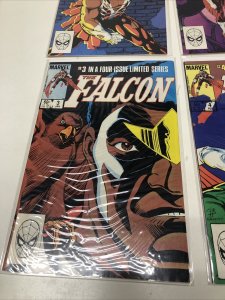 The Falcon (1983) #1 2 3 4 (VF+/NM) Complete Set 1st solo series • Marvel Comics