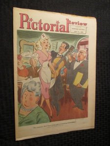 1949 SUNDAY PICTORIAL REVIEW July 31st VG/FN Michael Berry Milwaukee Sentinel