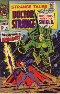 Strange Tales #162 (Nov-67) VF- High-Grade Nick Fury, Dr. Strange