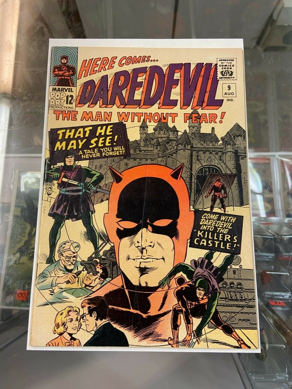 Daredevil 9 VG-/VG early Red Suit