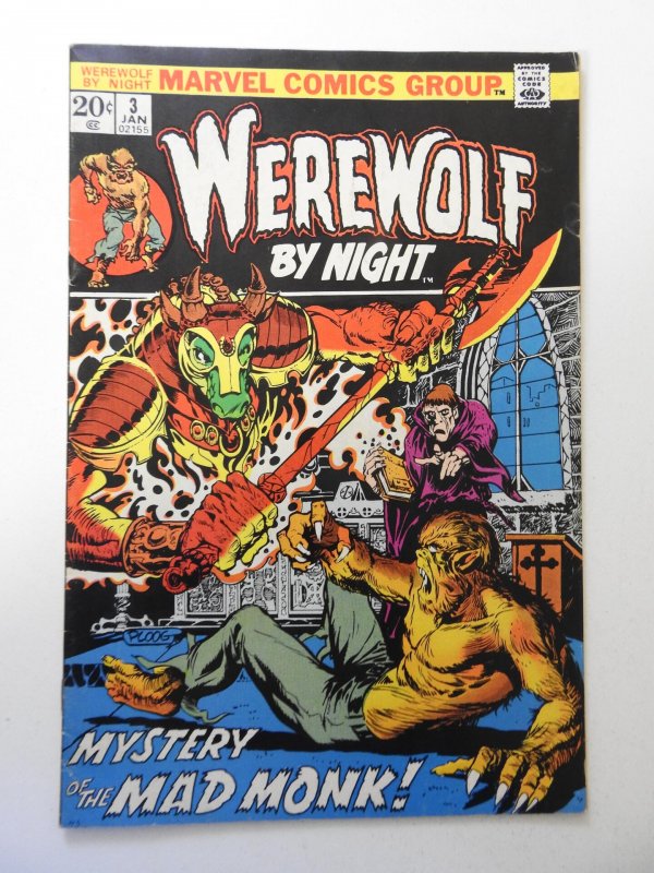 Werewolf by Night #3 (1973) FN Condition!