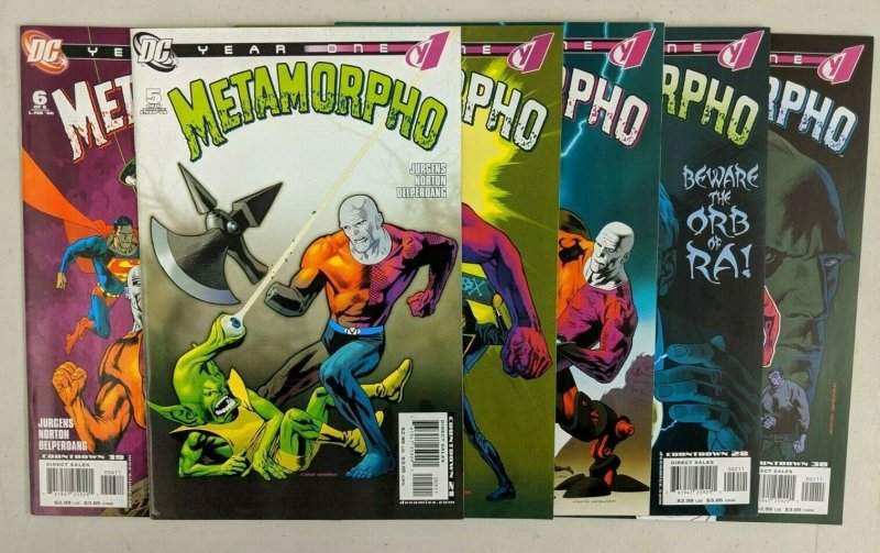 Metamorpho Year One #1-6 SET (DC 2007) - 1 2 3 4 5 6 - (8.0+) 