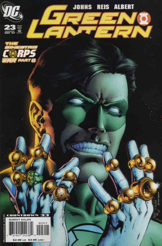 Green Lantern (4th Series) #23 VF ; DC | Geoff Johns Sinestro Corps War 6