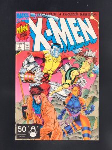 X-Men #1 Colossus and Gambit Cover (1991) One of Four Connecting Covers