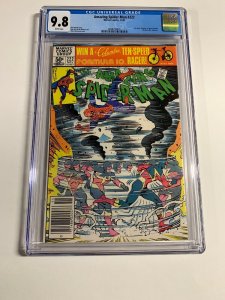 Amazing Spider-man 222 Cgc 9.8 White Pages Newsstand Edition Marvel Bronze