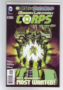 GREEN LANTERN CORPS (2011 DC) #15 CVR A TREVOR MCCARTHY
