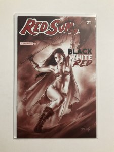 RED SONJA BLACK WHITE AND RED 5 NM NEAR MINT VARIANT DYNAMITE