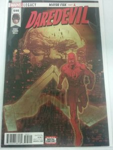 DAREDEVIL #595 MAYOR FISK PART 1 2018 MARVEL COMICS NW143