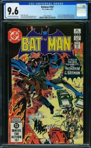 Batman #347 (1982) CGC 9.6 NM+