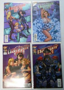 Danger Girl, Run:#1-4, 8.0 VF (1998) 