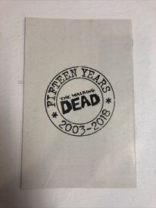 Walking Dead 15th Anniversary (2018) # 53 (NM) Sketch Virgin B&W Variant