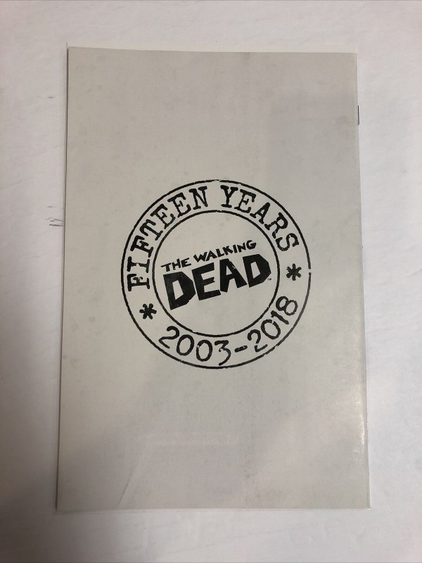 Walking Dead 15th Anniversary (2018) # 53 (NM) Sketch Virgin B&W Variant