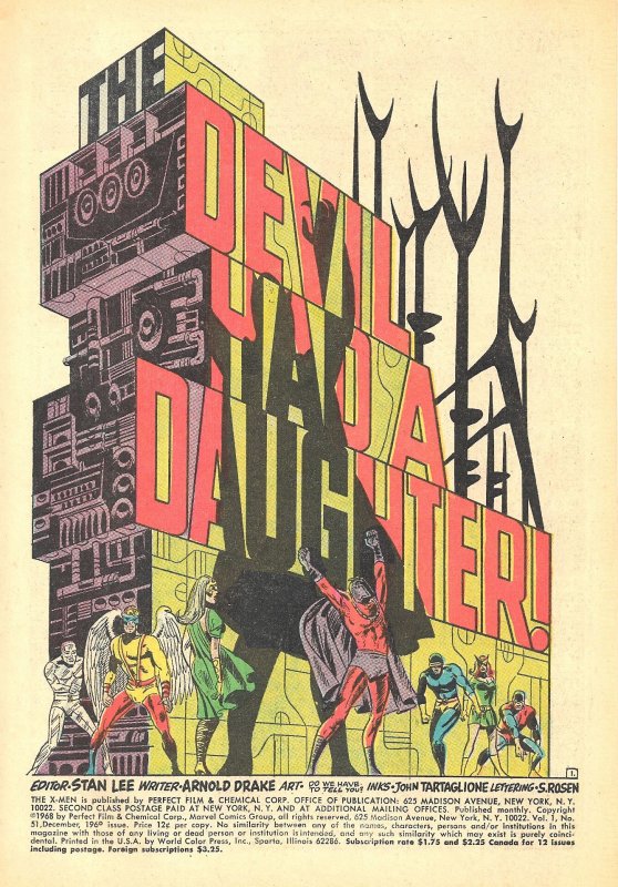 X-MEN #50 & 51 (1968) 7.5 VF- STERANKO! 1st Use New Modern Logo!  BEAST back-up!