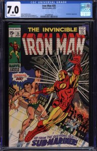Iron Man #25 (Marvel, 1970) CGC 7.0
