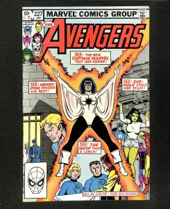 Avengers #227 Monica Rambeau joins!