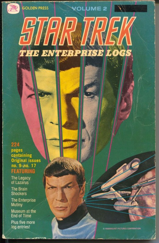 Star Trek #2 1976-Leonard Nimoy-Mr Spock-reprints Gold Key #'s 9-17-G/VG