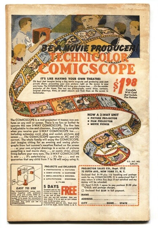 Patsy Walker #9 comic book 1947-Marvel-Daisy-Willie-spicy Good Girl Art