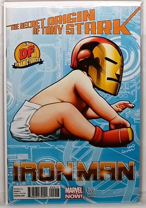 IRON MAN #9 Greg Land Dynamic Forces Exclusive Variant Cover MCU Marvel Comics