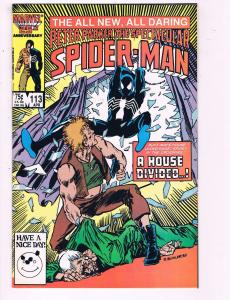 The Spectacular Spider-Man #113 VF Marvel A House Divided Comic Book DE8