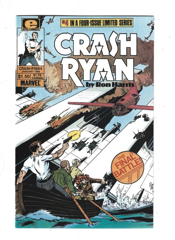 Crash Ryan #1 through 4 (1984) Complete