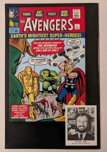 Avengers 1 Stan Lee Collectibles J Scott Campbell Variant Signed By Nei Ruffino