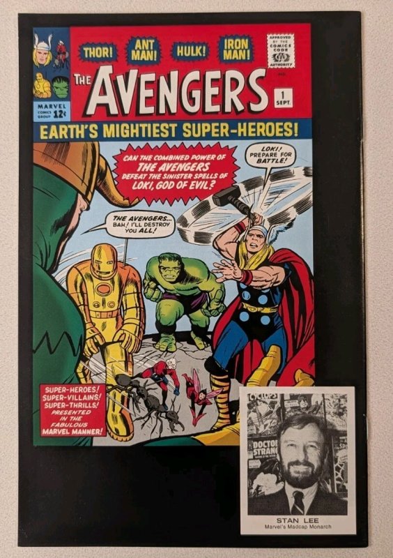 Avengers 1 Stan Lee Collectibles J Scott Campbell Variant Signed By Nei Ruffino