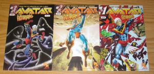 Avatar of Dave Cockrum's the Futurians #1-3 VF/NM complete series - david miller