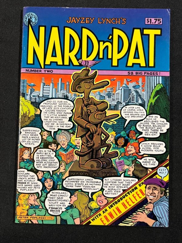 JAYZEY LYNCH'S NARD N' PAT #1-2 - 2PC LOT (7.5/8.0) 1974/1981